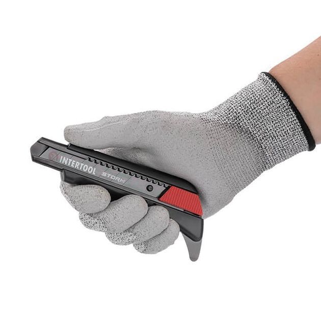 Нож сегментный для линолеума 18мм, Storm INTERTOOL HT-0538, фото , изображение 8 | SNABZHENIE.com.ua