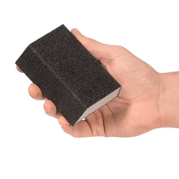 Губка шлифовальная трапеция 110x75x54 мм, оксид алюминия К120, фото , изображение 4 | SNABZHENIE.com.ua Губка шлифовальная трапеция 110x75x54 мм, оксид алюминия К120, фото , изображение 4 | SNABZHENIE.com.ua