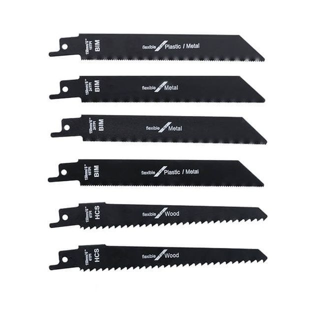 Ножівка 6 в 1 під полотно для сабельної пилки INTERTOOL HT-3202, фото , зображення 7 | SNABZHENIE.com.ua