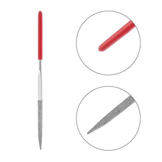 Набір алмазних надфилей 10 шт/упак., 140 мм INTERTOOL HT-3701, фото , зображення 2 | SNABZHENIE.com.ua Набір алмазних надфилей 10 шт/упак., 140 мм INTERTOOL HT-3701, фото , зображення 2 | SNABZHENIE.com.ua