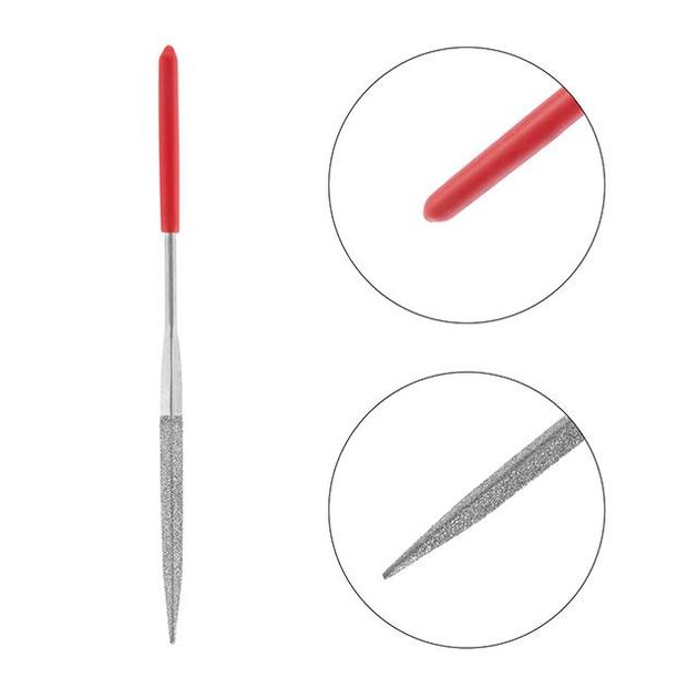 Набір алмазних надфилей 10 шт/упак., 140 мм INTERTOOL HT-3701, фото , зображення 4 | SNABZHENIE.com.ua Набір алмазних надфилей 10 шт/упак., 140 мм INTERTOOL HT-3701, фото , зображення 4 | SNABZHENIE.com.ua