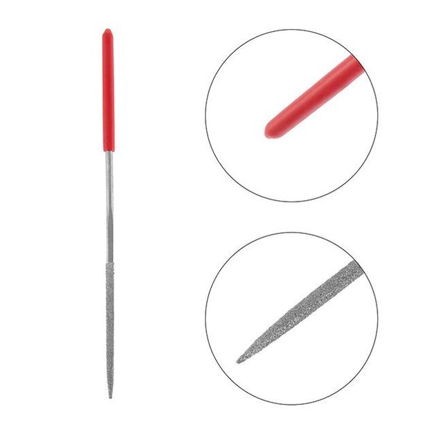 Набір алмазних надфилей 10 шт/упак., 140 мм INTERTOOL HT-3701, фото , зображення 6 | SNABZHENIE.com.ua Набір алмазних надфилей 10 шт/упак., 140 мм INTERTOOL HT-3701, фото , зображення 6 | SNABZHENIE.com.ua