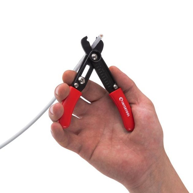 Кусачки для электроники INTERTOOL HT-7025, фото , изображение 5 | SNABZHENIE.com.ua