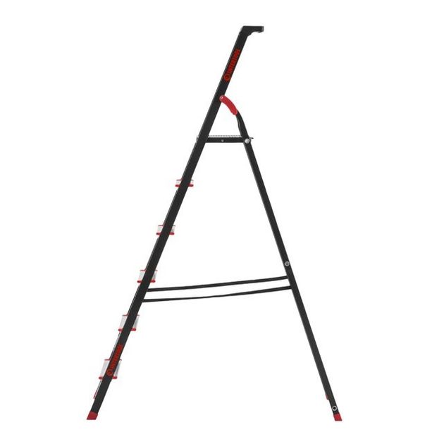 Стремянка 6 ступеней с лотком, стальной профиль, высота 1280мм, фото , изображение 4 | SNABZHENIE.com.ua Стремянка 6 ступеней с лотком, стальной профиль, высота 1280мм, фото , изображение 4 | SNABZHENIE.com.ua