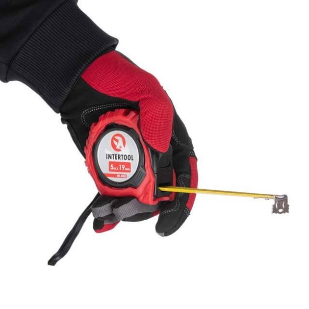 Рулетка 5 м * 19 мм с фиксатором и магнитом INTERTOOL MT-0505, фото , изображение 6 | SNABZHENIE.com.ua Рулетка 5 м * 19 мм с фиксатором и магнитом INTERTOOL MT-0505, фото , изображение 6 | SNABZHENIE.com.ua