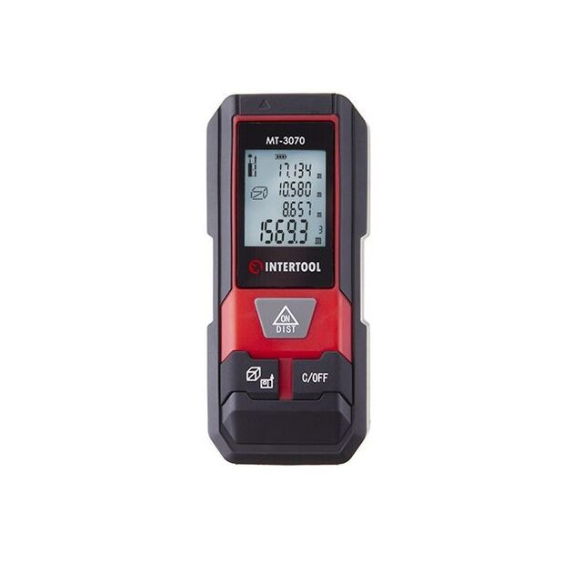 Лазерний далекомір 20 м INTERTOOL MT-3070, фото , зображення 5 | SNABZHENIE.com.ua Лазерний далекомір 20 м INTERTOOL MT-3070, фото , зображення 5 | SNABZHENIE.com.ua