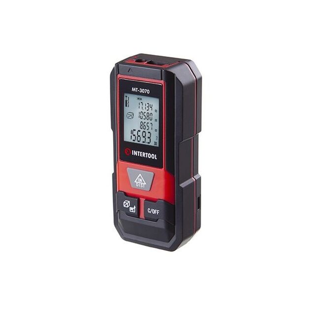 Лазерный дальномер 20 м INTERTOOL MT-3070, фото  | SNABZHENIE.com.ua