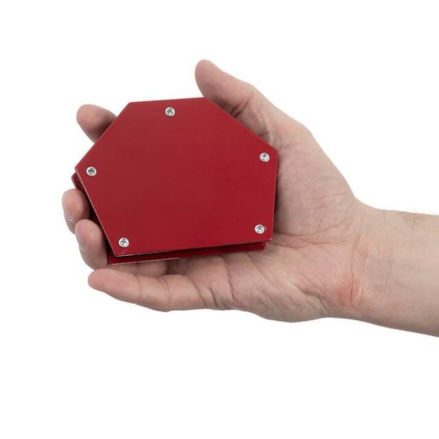 Держатель магнітний для зварювання трапеція, 30°, 45°, 60°, 75°, 90°, 135°, 22 кг, 115 90 17 мм INTERTOOL MW-0002, фото , зображення 3 | SNABZHENIE.com.ua