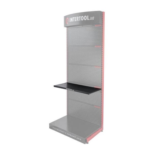 Полка 400х900 з кронштейнами INTERTOOL PR-5014, фото  | SNABZHENIE.com.ua