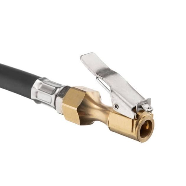 Профессиональный пистолет для подкачки шин с манометром INTERTOOL, фото , изображение 3 | SNABZHENIE.com.ua