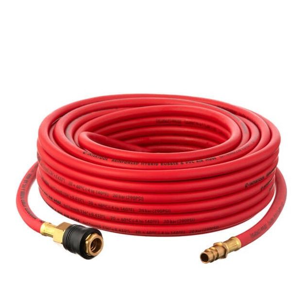 Гибридный шланг 20м с латунными соединениями, 6*11мм, 20 атм, фото , изображение 2 | SNABZHENIE.com.ua