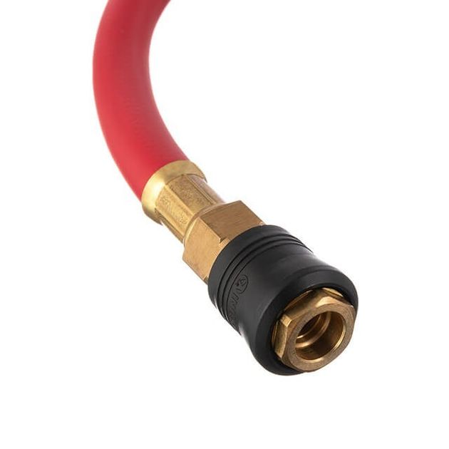 Шланг гібридний професійний, 20 атм, 8*15мм, 20м з латунними швидкоз'ємними з'єднаннями, STORM INTERTOOL PT-1772, фото , зображення 3 | SNABZHENIE.com.ua