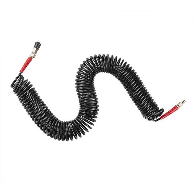 Шланг BLACK M-Flex 5.5x8мм, 20м, спиральный, с поворотным шарниром, фото  | SNABZHENIE.com.ua