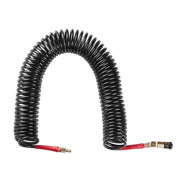 Шланг BLACK M-Flex 6.5x10мм, 15м, спиральный, с латунными соединениями, фото  | SNABZHENIE.com.ua