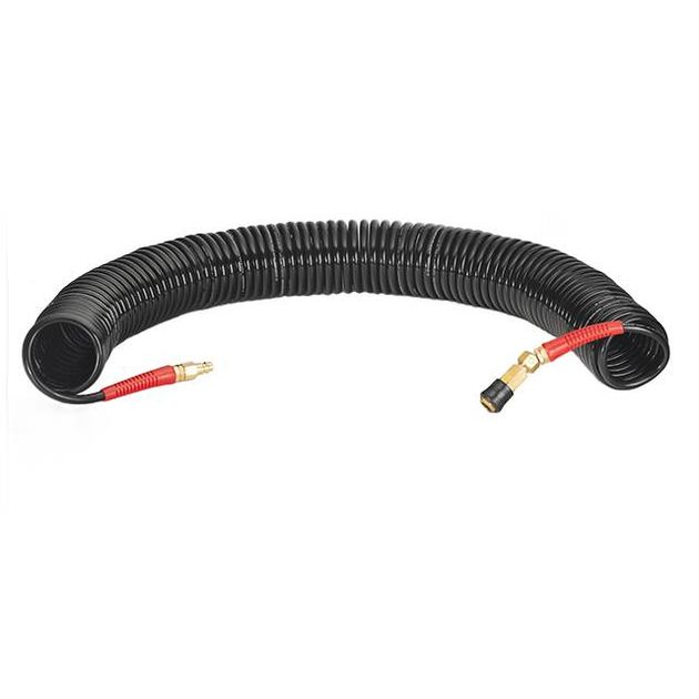 Шланг BLACK M-Flex 6.5x10мм, 20м, спиральный с поворотным шарниром, фото , изображение 2 | SNABZHENIE.com.ua Шланг BLACK M-Flex 6.5x10мм, 20м, спиральный с поворотным шарниром, фото , изображение 2 | SNABZHENIE.com.ua