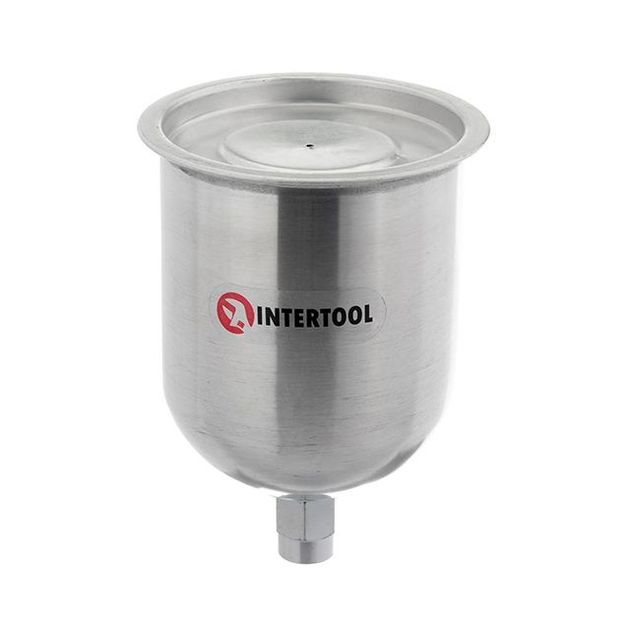 Бачок металлический с резьбой М16х1.5, 600мл INTERTOOL PT-1906, фото  | SNABZHENIE.com.ua