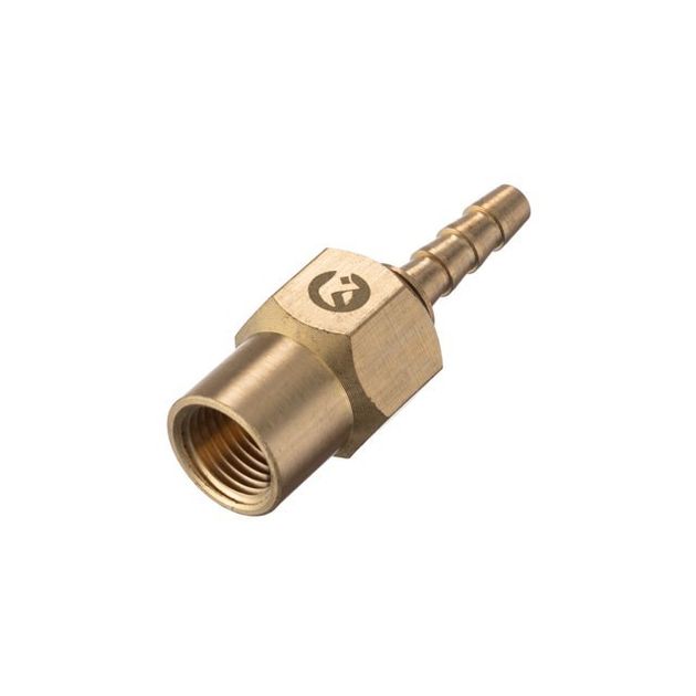 Шарнир поворотный 1/4" на шланг 6 мм, латунь STORM INTERTOOL PT-2200, фото  | SNABZHENIE.com.ua