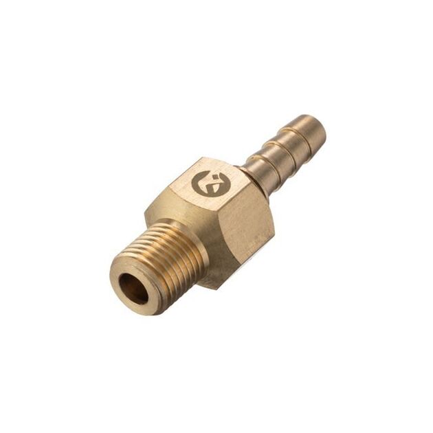 Шарнир поворотный 1/4" на шланг 8 мм, латунь STORM INTERTOOL PT-2205, фото  | SNABZHENIE.com.ua
