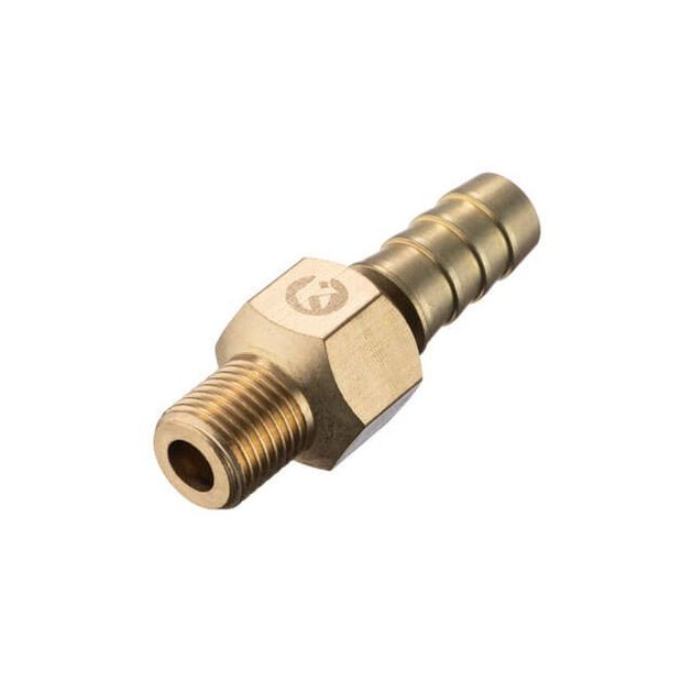 Шарнир поворотный 1/4" на шланг 12 мм, латунь STORM INTERTOOL PT-2207, фото  | SNABZHENIE.com.ua