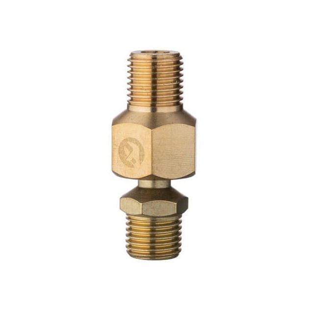 Шарнир поворотный 1/4-1/4, латунь STORM INTERTOOL PT-2208, фото , изображение 3 | SNABZHENIE.com.ua Шарнир поворотный 1/4-1/4, латунь STORM INTERTOOL PT-2208, фото , изображение 3 | SNABZHENIE.com.ua