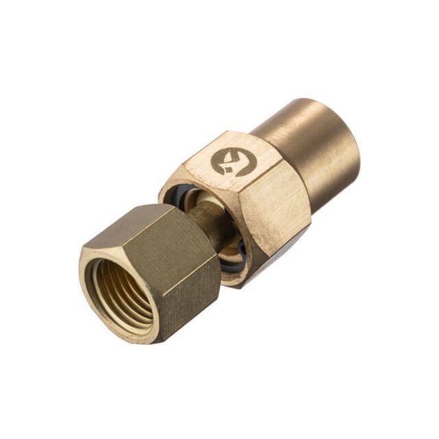 Шарнир поворотный 1/4-1/4, латунь STORM INTERTOOL PT-2209, фото , изображение 2 | SNABZHENIE.com.ua Шарнир поворотный 1/4-1/4, латунь STORM INTERTOOL PT-2209, фото , изображение 2 | SNABZHENIE.com.ua