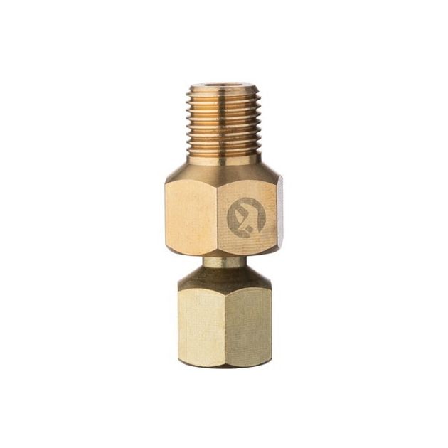 Шарнир поворотный 1/4" в/н и 1/4" н/н, латунь STORM INTERTOOL PT-2210, фото , изображение 3 | SNABZHENIE.com.ua Шарнир поворотный 1/4" в/н и 1/4" н/н, латунь STORM INTERTOOL PT-2210, фото , изображение 3 | SNABZHENIE.com.ua
