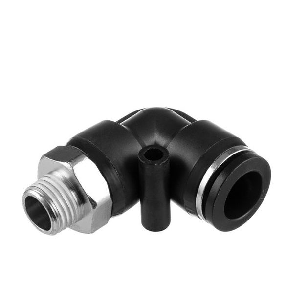 Соединение цанговое L-образное 12 мм, 1/4“ нар. резьба INTERTOOL PT-2334, фото  | SNABZHENIE.com.ua