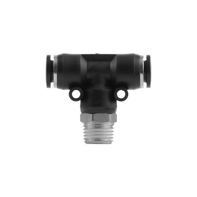 Соединение цанговое T-образное для шлангов 8*8 мм, 1/4" INTERTOOL, фото , изображение 3 | SNABZHENIE.com.ua Соединение цанговое T-образное для шлангов 8*8 мм, 1/4" INTERTOOL, фото , изображение 3 | SNABZHENIE.com.ua