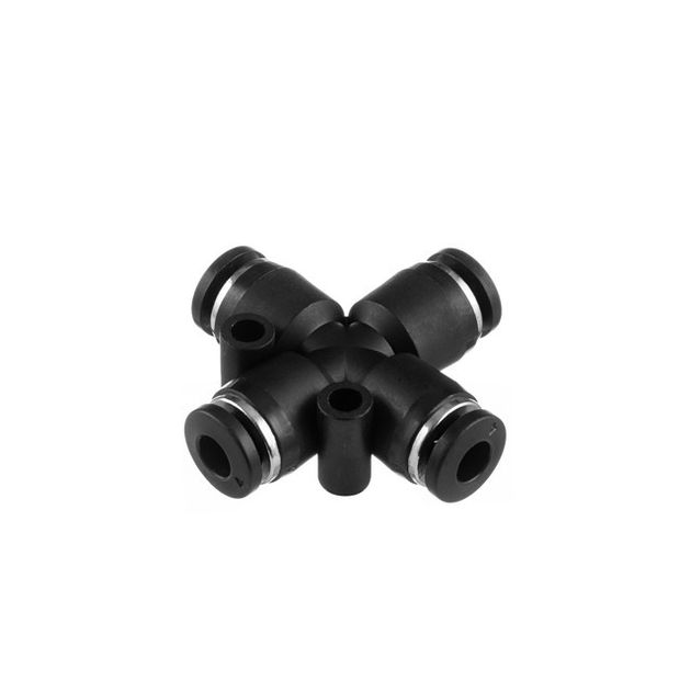 Цанговое соединение Х-образное для шлангов 4 мм INTERTOOL PT-2365, фото  | SNABZHENIE.com.ua