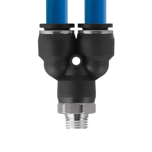 Цанговое соединение Y-образное 12*12 мм, 1/4 нар. резьба INTERTOOL, фото , изображение 4 | SNABZHENIE.com.ua Цанговое соединение Y-образное 12*12 мм, 1/4 нар. резьба INTERTOOL, фото , изображение 4 | SNABZHENIE.com.ua