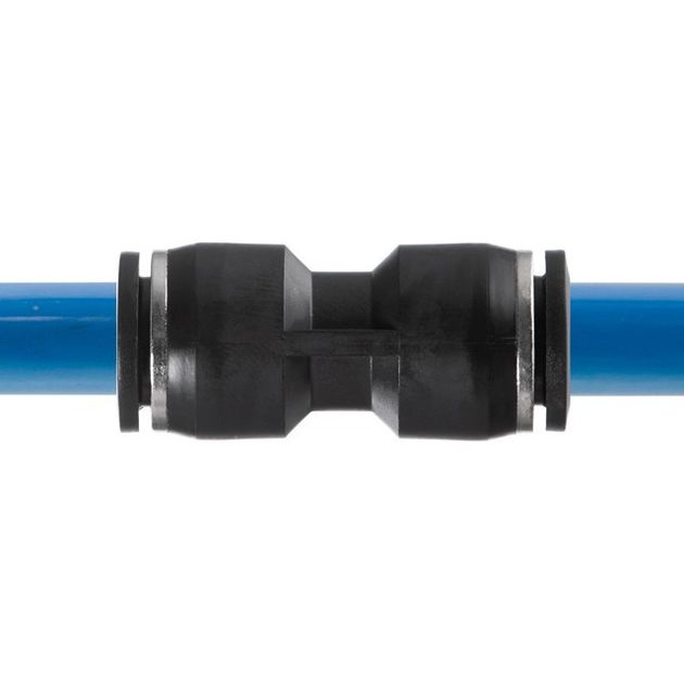 Цангове з'єднання пряме для поліуретанових та інших шлангів 12*12 мм INTERTOOL PT-2394, фото , зображення 3 | SNABZHENIE.com.ua Цангове з'єднання пряме для поліуретанових та інших шлангів 12*12 мм INTERTOOL PT-2394, фото , зображення 3 | SNABZHENIE.com.ua