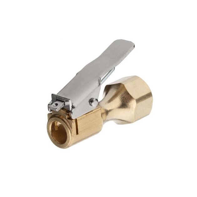 Наконечник для накачки шин, с внутренней резьбой 1/4", латунь INTERTOOL PT-5014, фото , зображення 2 | SNABZHENIE.com.ua Наконечник для накачки шин, с внутренней резьбой 1/4", латунь INTERTOOL PT-5014, фото , зображення 2 | SNABZHENIE.com.ua