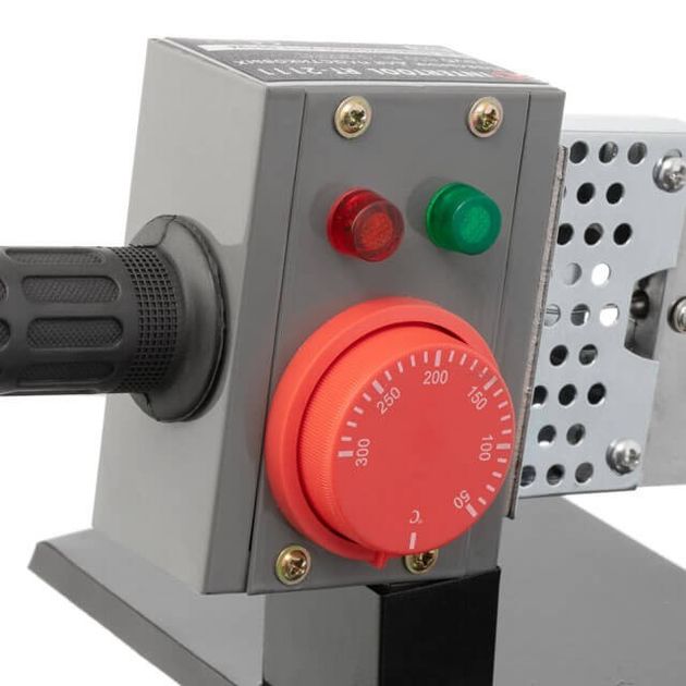 Паяльник для пластикових труб INTERTOOL RT-2111, 850 Вт, 0-300°C, насадки 20, 25, 32, 40, 50, 63 мм, металевий кейс, фото , зображення 6 | SNABZHENIE.com.ua Паяльник для пластикових труб INTERTOOL RT-2111, 850 Вт, 0-300°C, насадки 20, 25, 32, 40, 50, 63 мм, металевий кейс, фото , зображення 6 | SNABZHENIE.com.ua