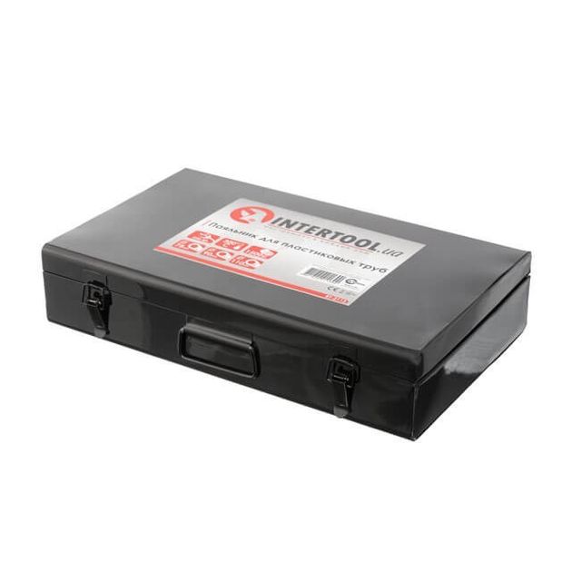 Паяльник для пластиковых труб INTERTOOL RT-2113, 1500 Вт, 0-300°C, в кейсе, фото , изображение 5 | SNABZHENIE.com.ua