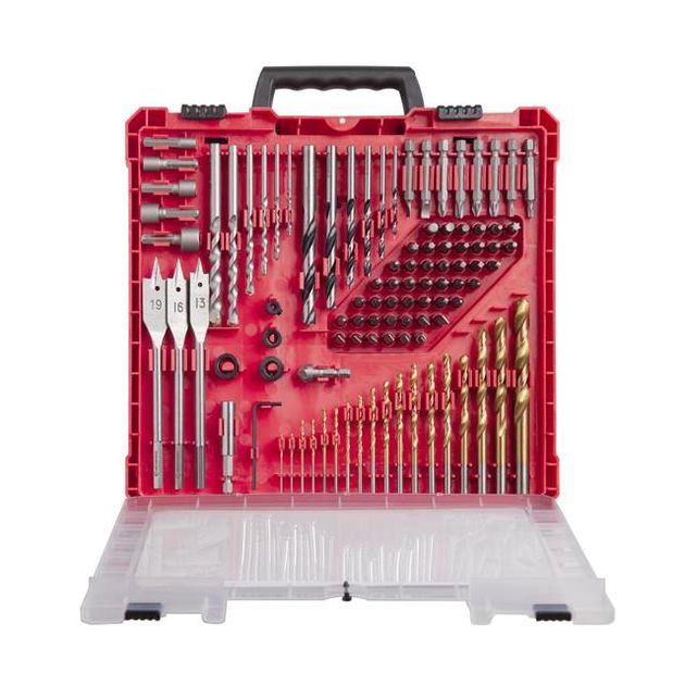 Набор сверл, дюбелей и бит 300шт INTERTOOL SD-0051, фото , изображение 4 | SNABZHENIE.com.ua