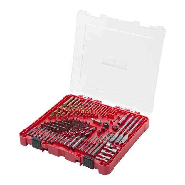 Набір свердл, дюбелів і біт 300 шт INTERTOOL SD-0051, фото  | SNABZHENIE.com.ua