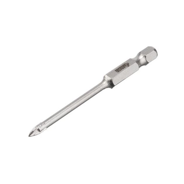 Сверло по стеклу и керамике 4 мм HEX 1/4'' INTERTOOL SD-0284, фото  | SNABZHENIE.com.ua