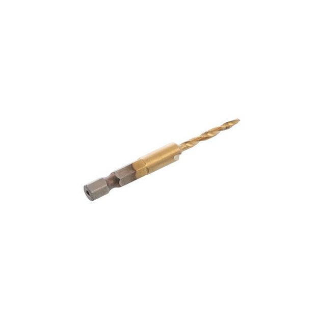 Сверло-метчик M3X0.5 INTERTOOL SD-5843, фото , зображення 2 | SNABZHENIE.com.ua Сверло-метчик M3X0.5 INTERTOOL SD-5843, фото , зображення 2 | SNABZHENIE.com.ua