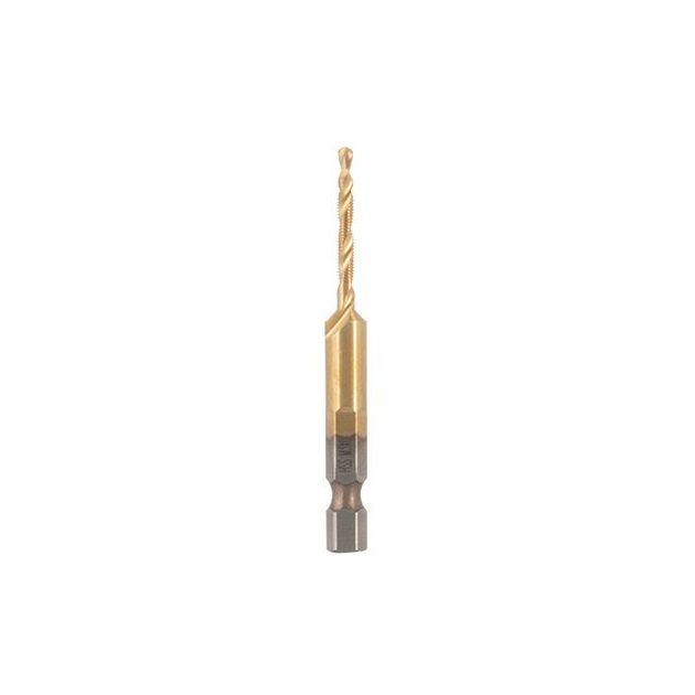 Сверло-метчик M3X0.5 INTERTOOL SD-5843, фото , зображення 3 | SNABZHENIE.com.ua Сверло-метчик M3X0.5 INTERTOOL SD-5843, фото , зображення 3 | SNABZHENIE.com.ua