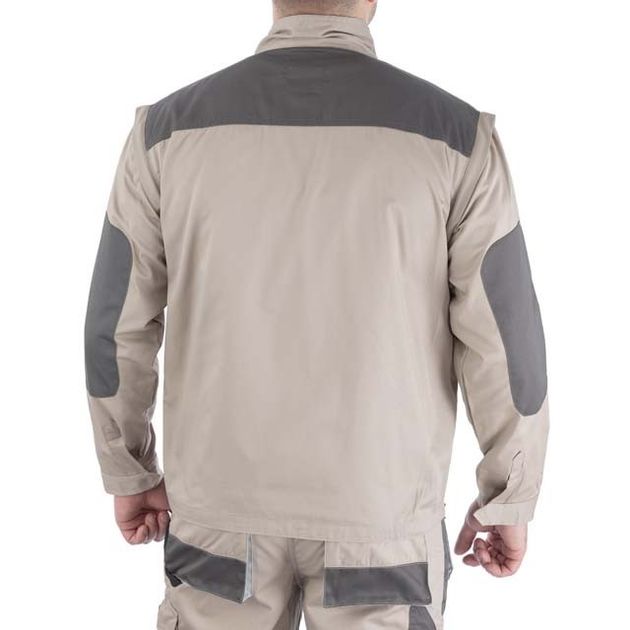 Куртка рабочая 2 в 1, 100% хлопок, 180 г/м², XXXL INTERTOOL, фото , изображение 5 | SNABZHENIE.com.ua Куртка рабочая 2 в 1, 100% хлопок, 180 г/м², XXXL INTERTOOL, фото , изображение 5 | SNABZHENIE.com.ua
