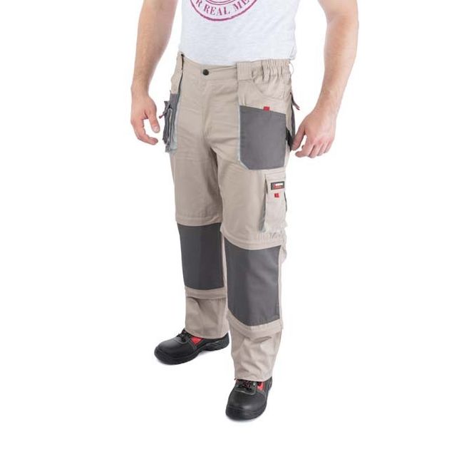 Брюки-трансформер рабочие 6 в 1, 100% хлопок, размер XL, INTERTOOL SP-3044, фото , изображение 9 | SNABZHENIE.com.ua Брюки-трансформер рабочие 6 в 1, 100% хлопок, размер XL, INTERTOOL SP-3044, фото , изображение 9 | SNABZHENIE.com.ua