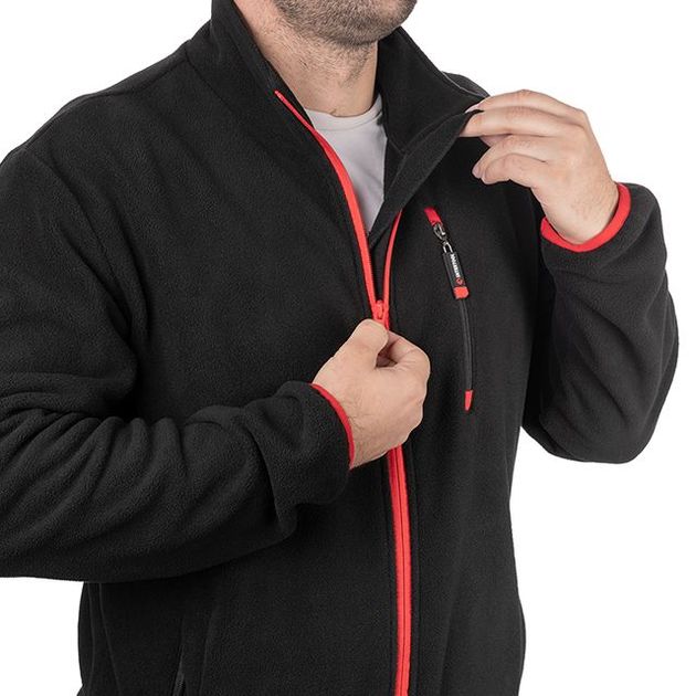 Флисовая куртка XXL INTERTOOL SP-3105 с карманами, полиэстер 280g, фото , изображение 8 | SNABZHENIE.com.ua Флисовая куртка XXL INTERTOOL SP-3105 с карманами, полиэстер 280g, фото , изображение 8 | SNABZHENIE.com.ua