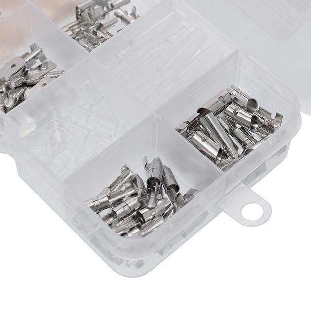 Обжимные коннекторы 150 шт для автоэлектропроводки INTERTOOL TC-9005, фото , изображение 4 | SNABZHENIE.com.ua Обжимные коннекторы 150 шт для автоэлектропроводки INTERTOOL TC-9005, фото , изображение 4 | SNABZHENIE.com.ua