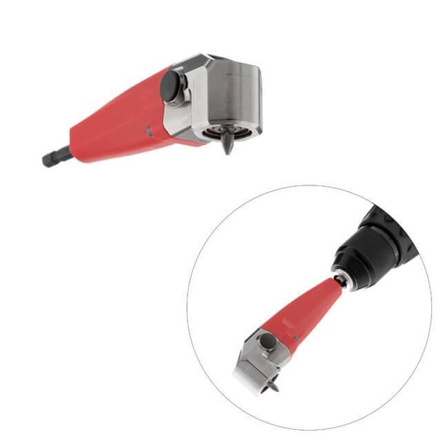 Насадка кутова для дрилі та шуруповерта, макс. 150 Нм INTERTOOL VT-0115, фото , зображення 2 | SNABZHENIE.com.ua