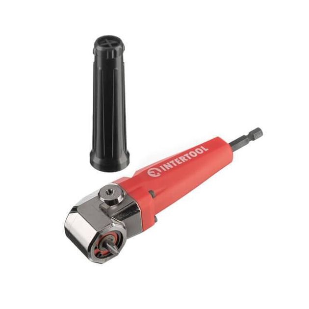 Угловая насадка для дрели и шуруповерта INTERTOOL VT-0115, фото  | SNABZHENIE.com.ua