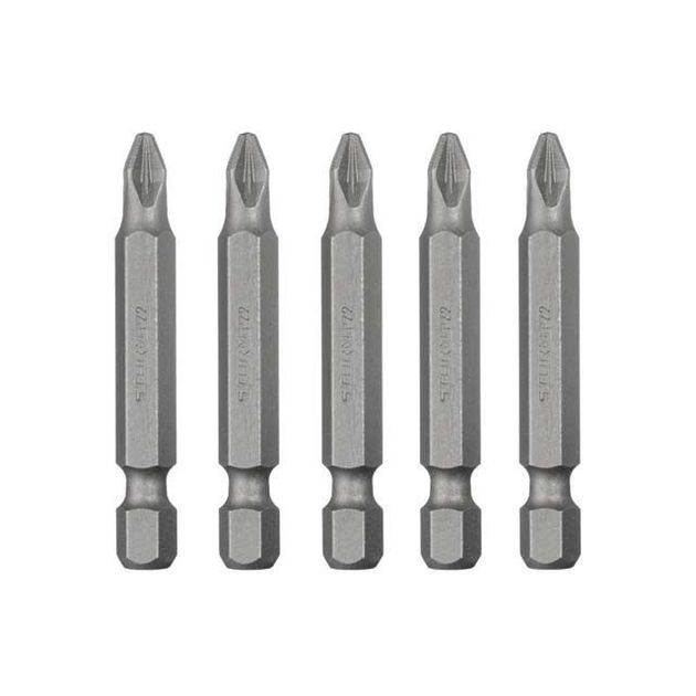 Комплект насадок PZ2 1/4" 50мм, 5шт., STORM INTERTOOL VT-0204, фото , изображение 3 | SNABZHENIE.com.ua Комплект насадок PZ2 1/4" 50мм, 5шт., STORM INTERTOOL VT-0204, фото , изображение 3 | SNABZHENIE.com.ua