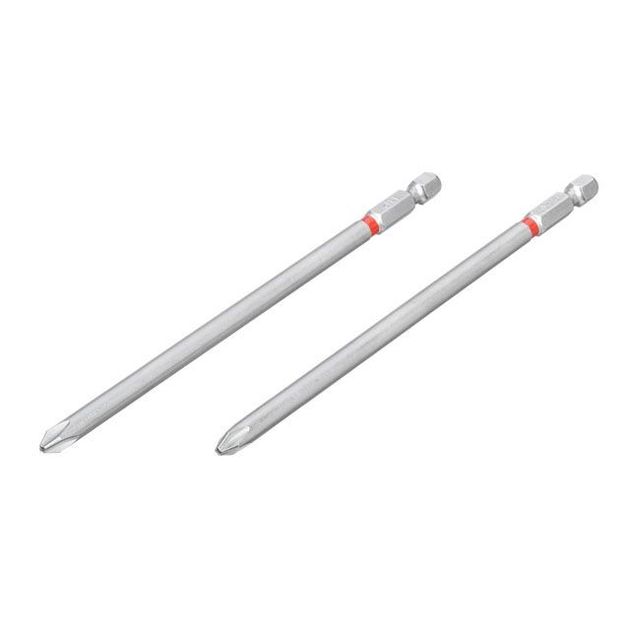 Комплект бит PH2 1/4*150мм, S2, 2шт., STORM INTERTOOL VT-0225, фото  | SNABZHENIE.com.ua