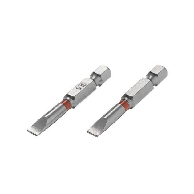 Комплект отверточных насадок SL5*50 1/4", S2, уп. 2 шт., STORM INTERTOOL VT-0229, фото  | SNABZHENIE.com.ua
