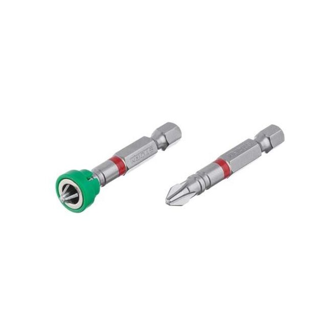 Комплект насадок PH2 с ограничителем 1/4" 50мм, 2 шт. STORM INTERTOOL VT-0231, фото  | SNABZHENIE.com.ua