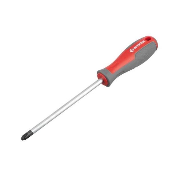 Отвертка PH3*150 мм, CR-V INTERTOOL VT-3324, фото  | SNABZHENIE.com.ua